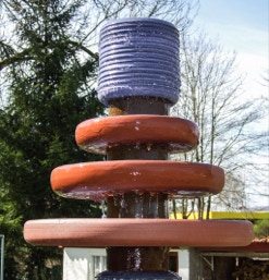 Brunnen in Funktion